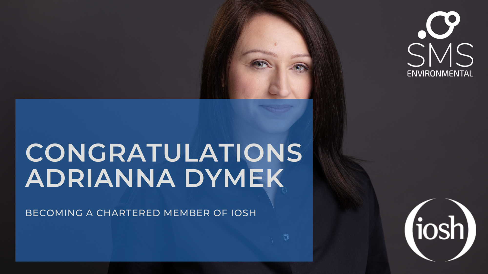 CONGRATULATIONS ADRIANNA DYMEK CHARTERED STATUS